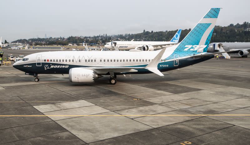 FAA Chief Steve Dickson returns in a Boeing 737 MAX aircraft in Seattle