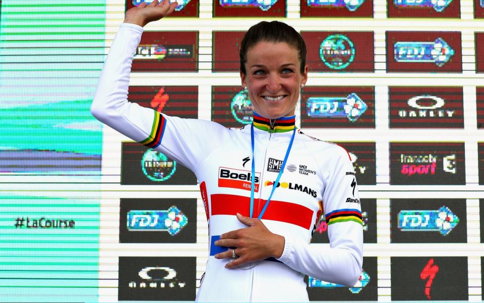 Lizzie Deignan described her experience in France as a bit “weird