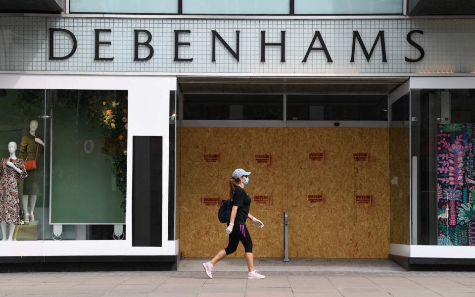 Debenhams store - DANIEL LEAL-OLIVAS/AFP