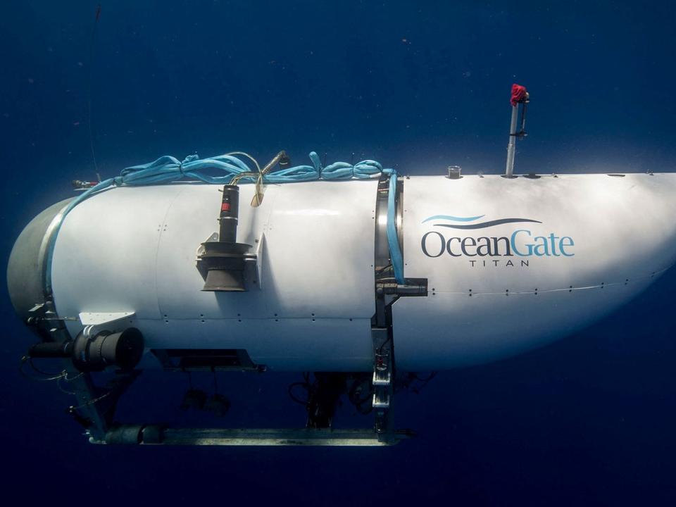 A picture of an OceanGate vehicle