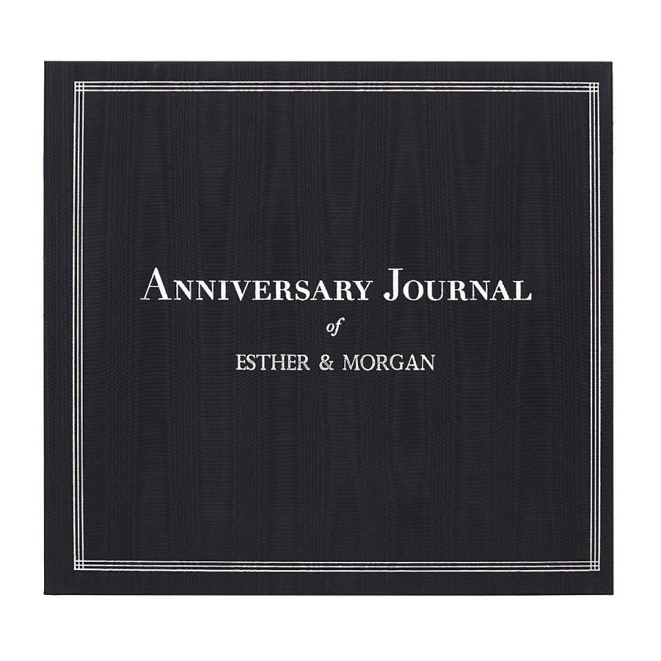 The Personalized Anniversary Journal