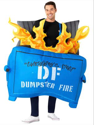 Dumpster Fire Costume