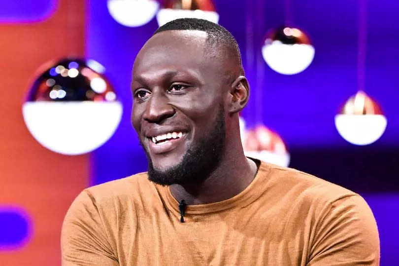 Stormzy on a chat show