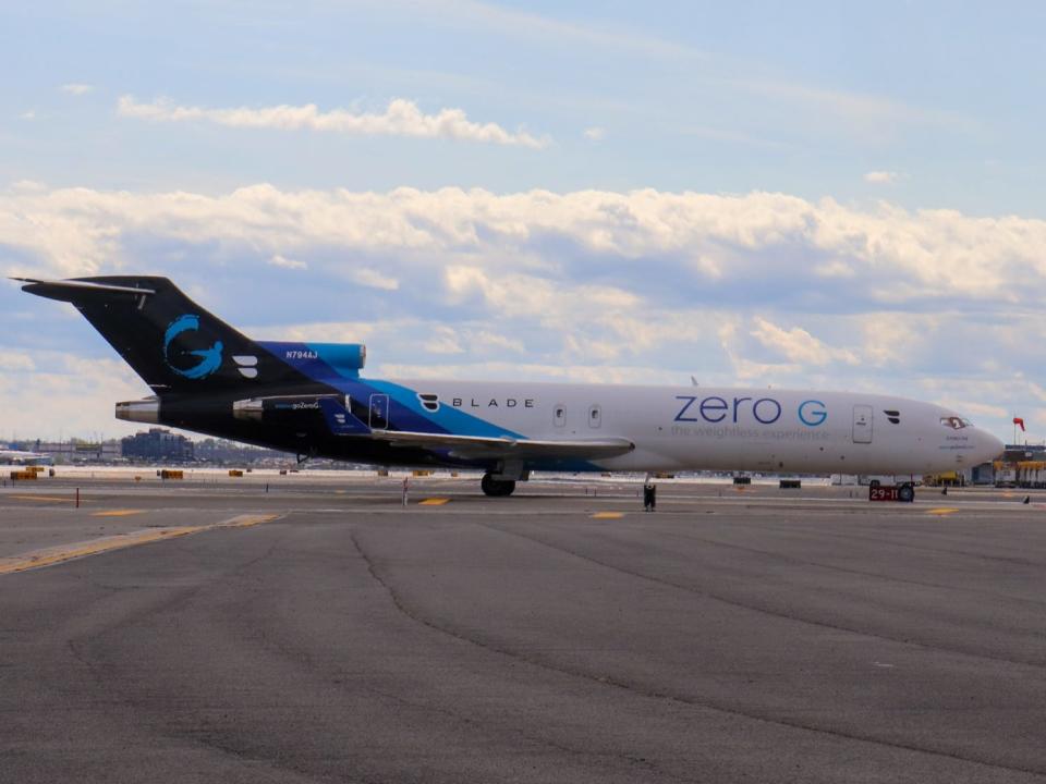 Zero G Experience Boeing 727 4