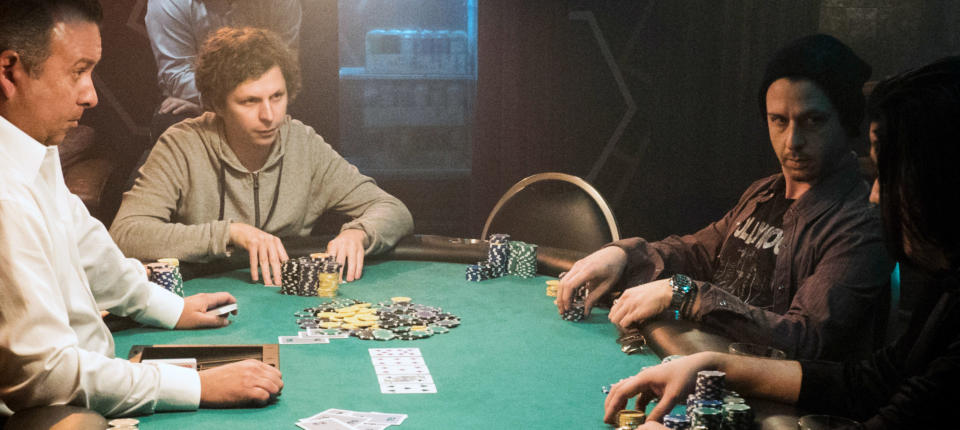 Michael Cera played Player X in Molly’s Game, a character heavily inspired by Tobey Maguire’s alleged behaviour during Molly Bloom’s illegal poker games