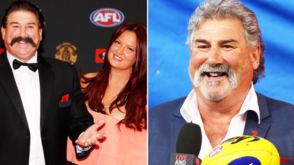 Robert ‘Dipper’ DiPierdomenico, pictured here at the Brownlow Medal.