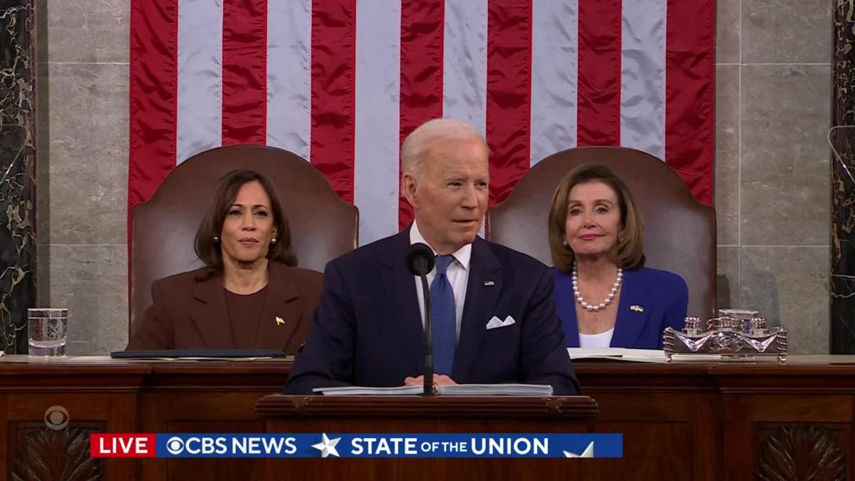 Biden offers bipartisan "Unity Agenda" in State of the Union address