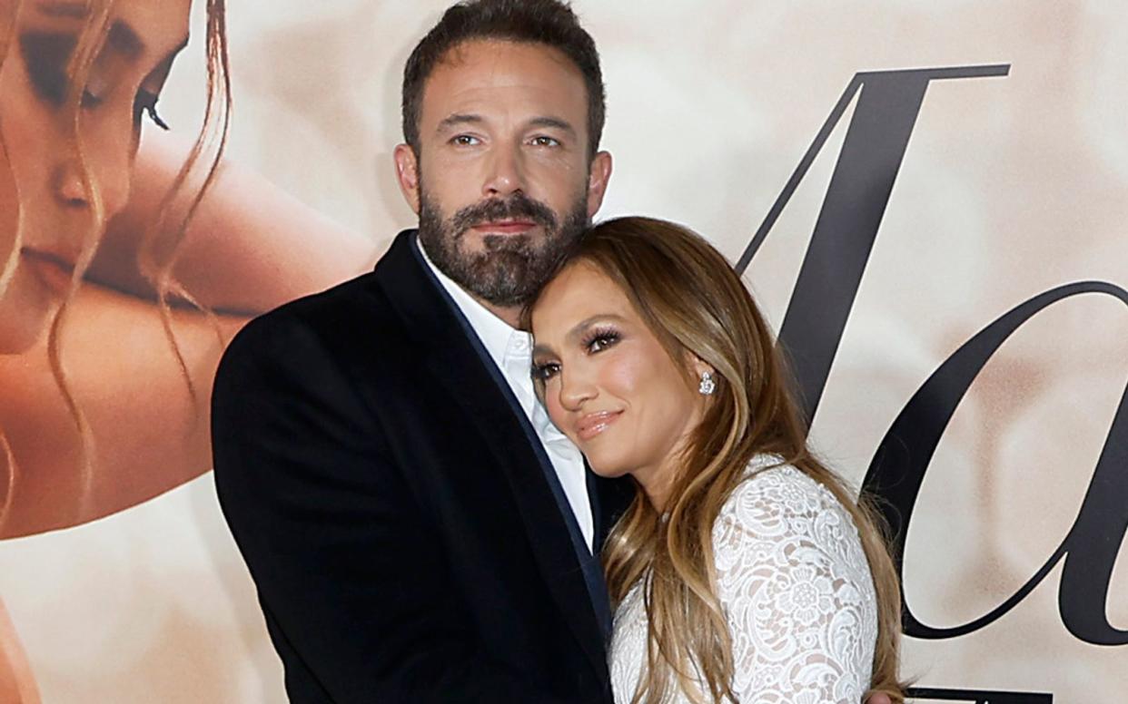 Jennifer Lopez und Ben Affleck heirateten am Wochenende in einer großen Zeremonie. (Bild: 2022 Getty Images/Frazer Harrison)