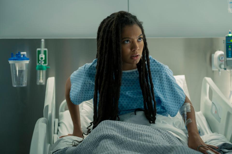 Jaz Sinclair as Marie on season one, episode eight of "Gen V."