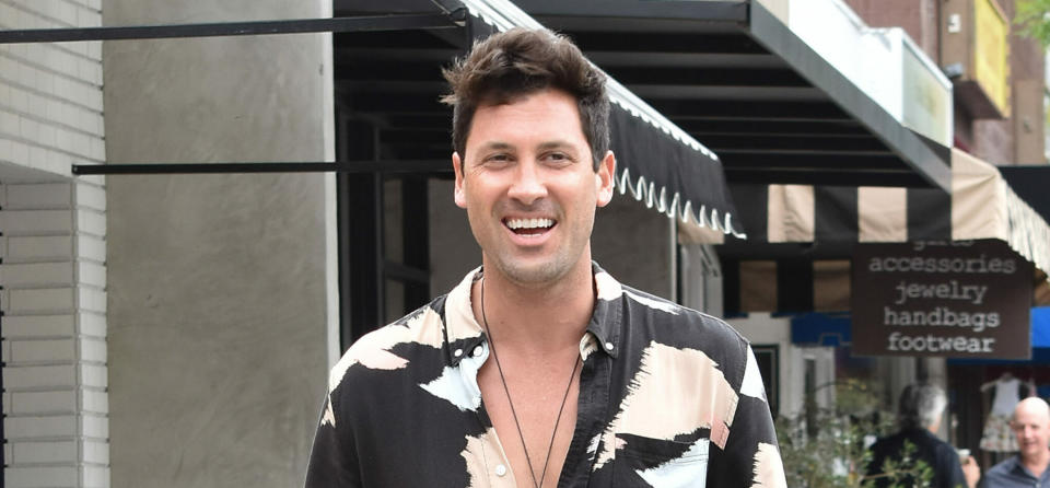 Maks Chmerkovskiy smiling