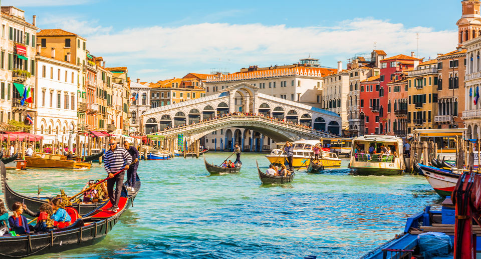 A view of one of Venice's icon canals as the city introduces a new tourist tax. 