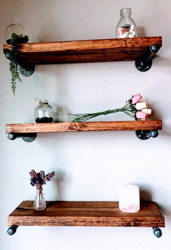 OzarkWoodCo Floating Shelves (Photo: OzarkwoodCo)