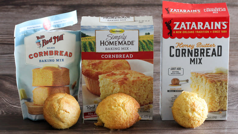 cornbread mixes with muffins