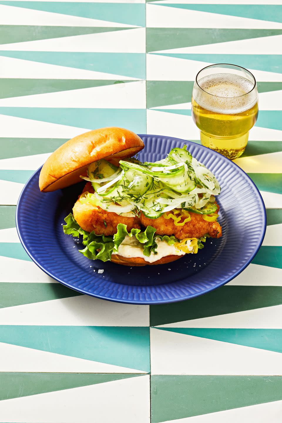 Beer-Battered Fish Sandwiches