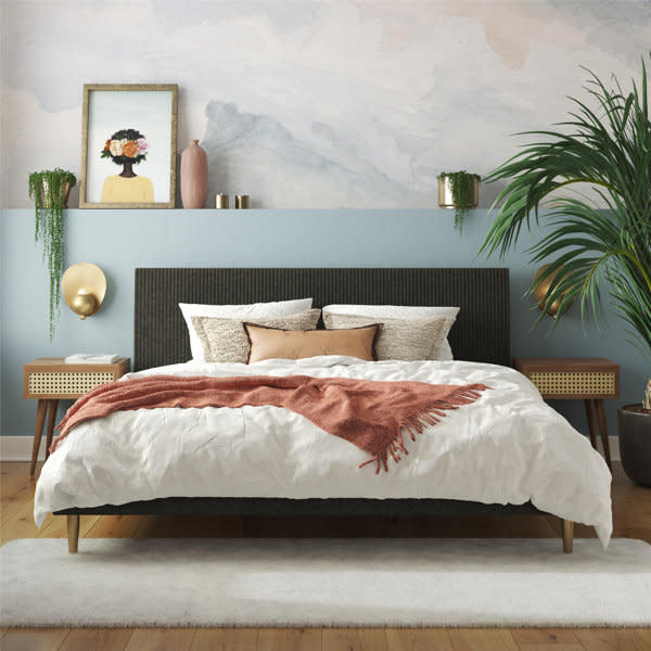 <p><a href="https://go.redirectingat.com?id=74968X1596630&url=https%3A%2F%2Fwww.wayfair.com%2Ffurniture%2Fpdp%2Fmr-kate-daphne-upholstered-low-profile-platform-bed-w008007595.html&sref=https%3A%2F%2Fwww.cosmopolitan.com%2Flifestyle%2Fg41108814%2Fbest-upholstered-bed-frames%2F" rel="nofollow noopener" target="_blank" data-ylk="slk:Shop Now;elm:context_link;itc:0;sec:content-canvas" class="link rapid-noclick-resp">Shop Now</a></p><p>Queen Daphne Upholstered Low Profile Platform Bed</p><p>wayfair.com</p><p>$522.49</p>