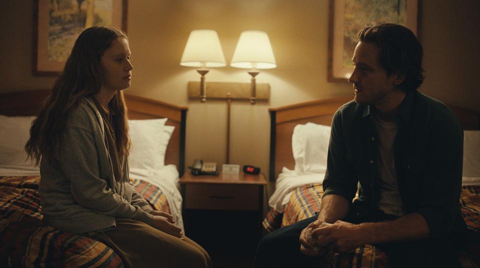 Eliza Scanlen and Lewis Pullman in Bleecker Street's THE STARLING GIRL