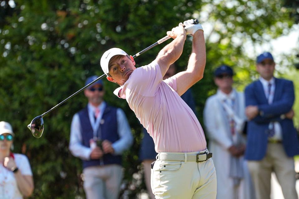 Rory McIlroy won the Wells Fargo Championship golf tournament last week heading into the PGA Championship.
