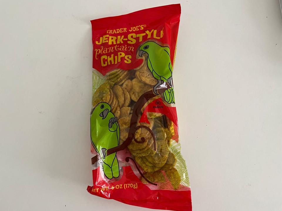 Trader Joe's Jerk-style plantain chips