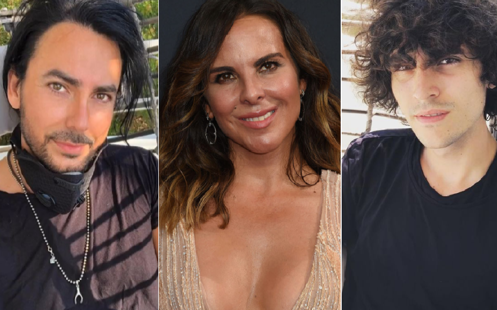 Beto Cuevas, Kate del Castillo y Diego Cuevas / Cortesía