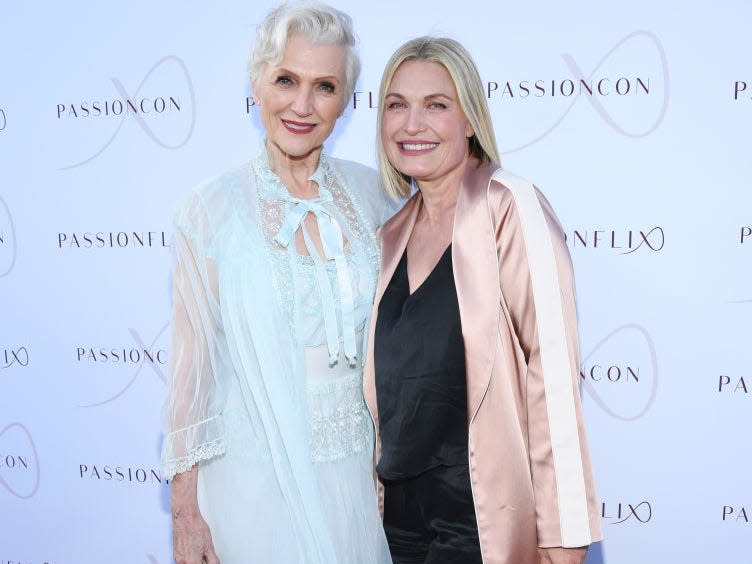 Maye Musk and Tosca Musk attend Passionflix's Season 3 Premiere Of "Driven" During 1st Ever PassionCon at The Ritz-Carlton, Marina del Rey on May 06, 2022 in Marina del Rey, California.