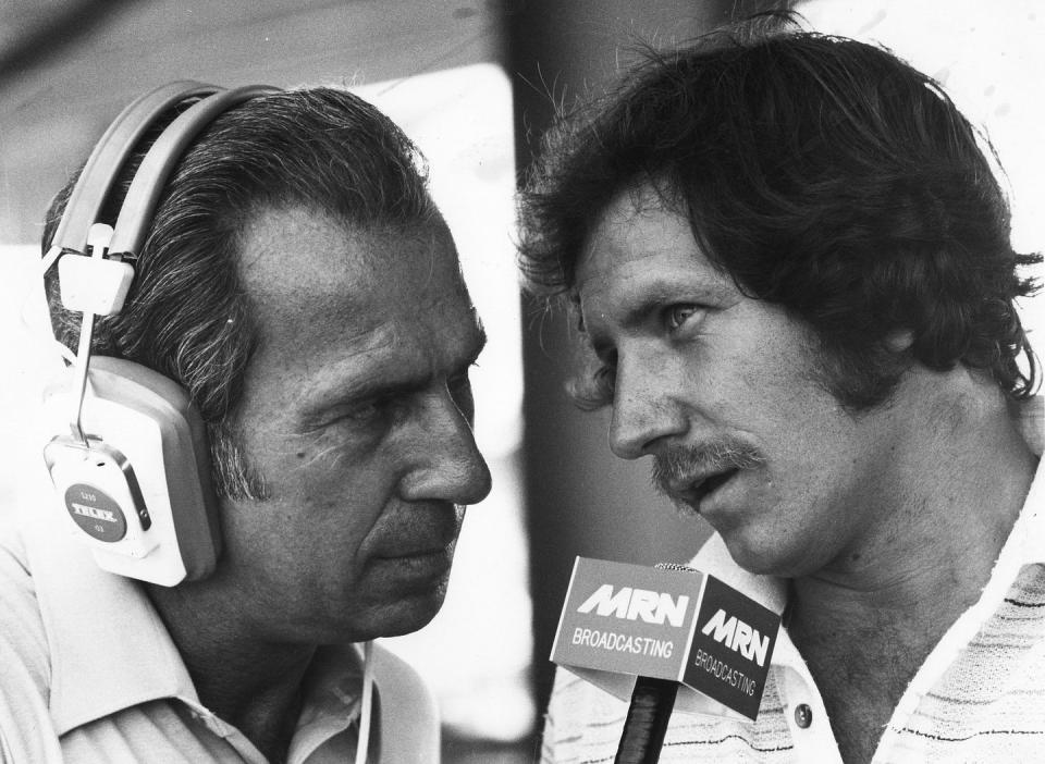 ned jarrett interviews dale earnhardt