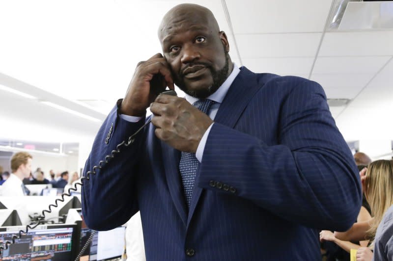 NBA legend Shaquille O'Neal will serve as the president of basketball for Reebok. File Photo by John Angelillo/UPI