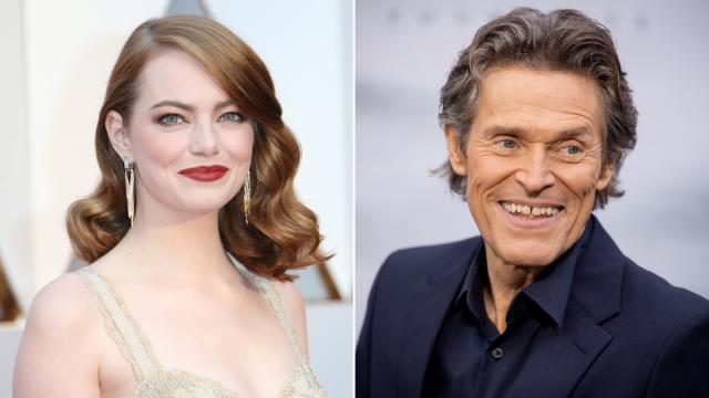 Willem Dafoe insisted Emma Stone slap him 20 times for their new movie