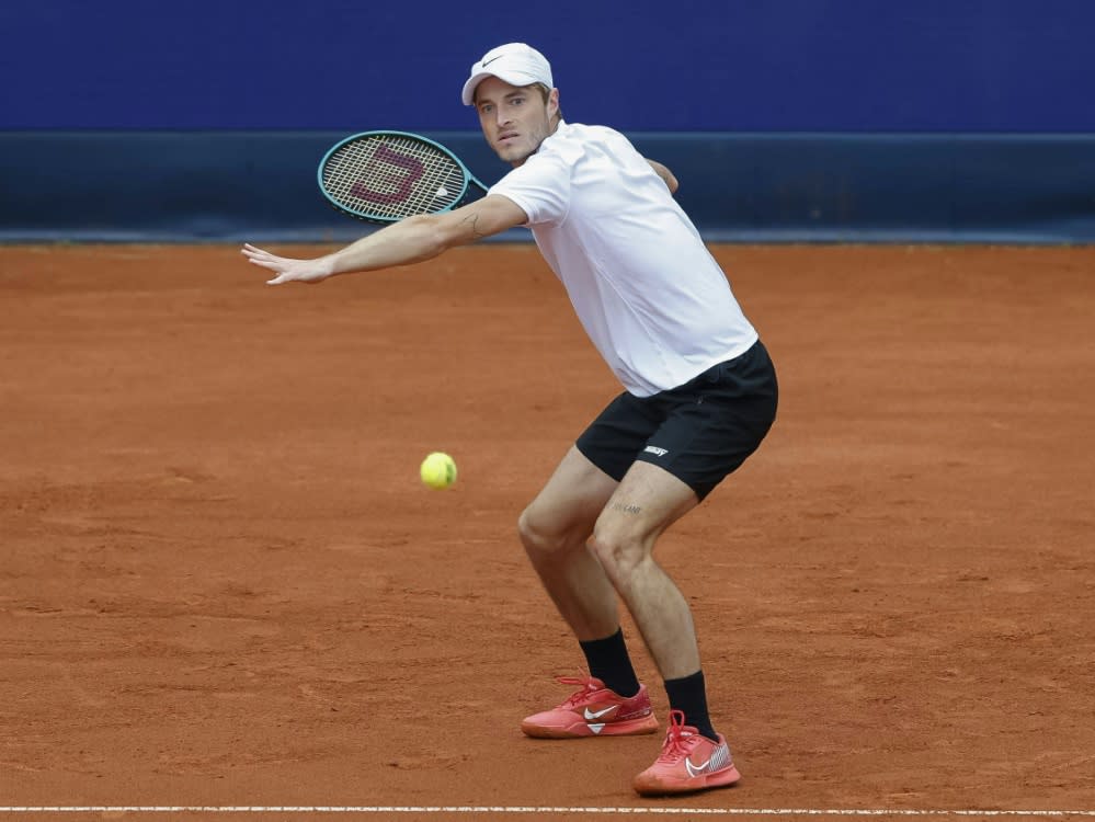 Aus im Achtelfinale von München: Rudi Molleker (IMAGO/Juergen Hasenkopf)