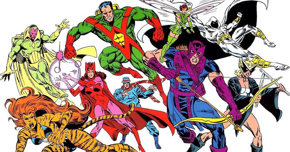 The first incarnation of Marvel's West Coast Avengers team.