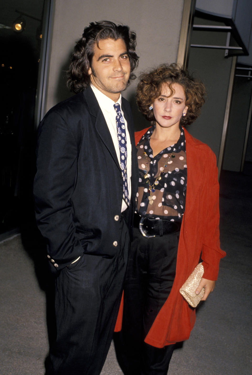 George Clooney & Talia Balsam