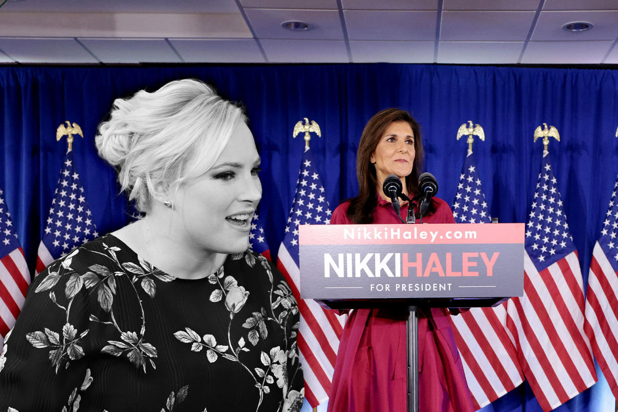 Meghan McCain; Nikki Haley Photo illustration by Salon/Getty Images