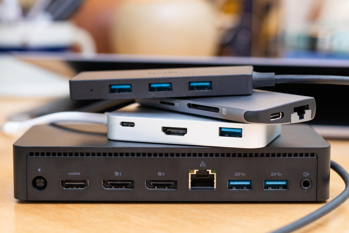 When buying a USB-C dock, check if it can provide enough power to