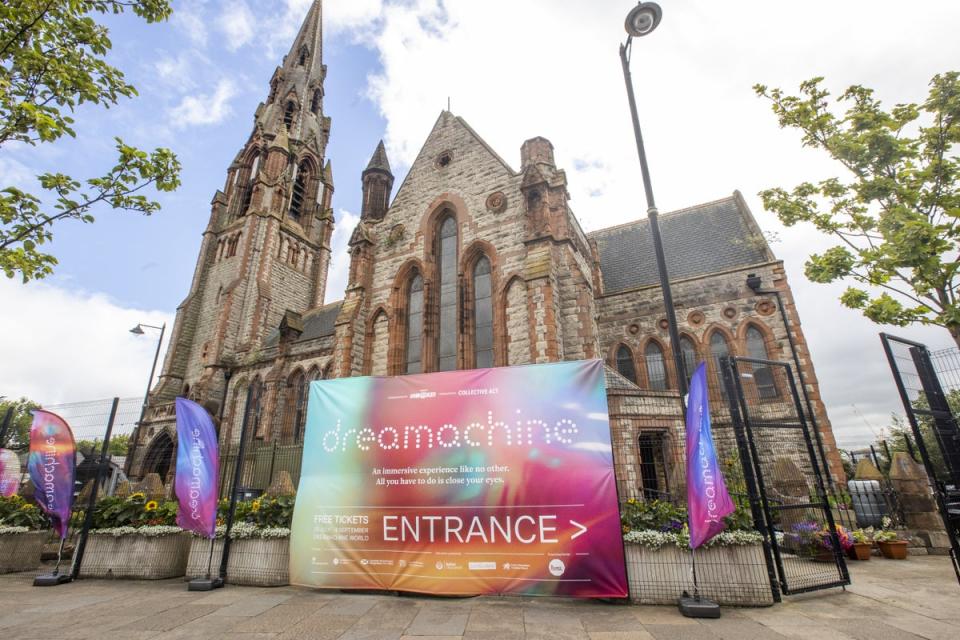 Dreamachine is in Belfast until September 4 (Liam McBurney/PA) (PA Wire)