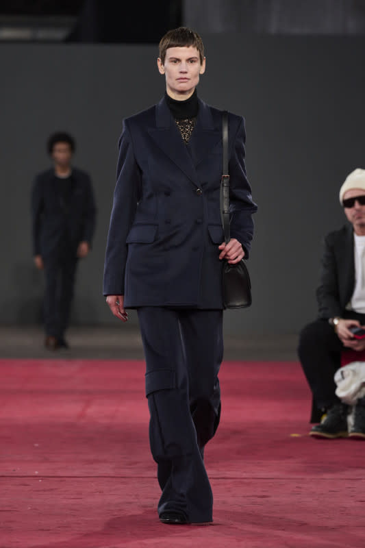 <p>Saskia de Brauw at Gabriela Hearst Fall 2024. Photo: Launchmetrics Spotlight</p>