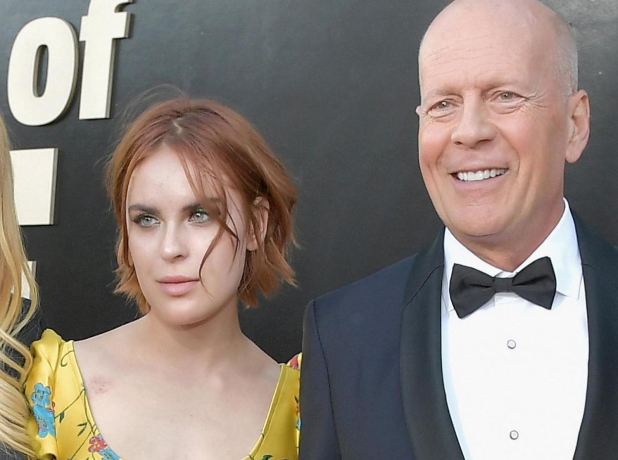 PHOTO: Tallulah Willis and Bruce Willis attend the Comedy Central Roast of Bruce Willis, July 14, 2018, in Los Angeles. (Neilson Barnard/Getty Images )