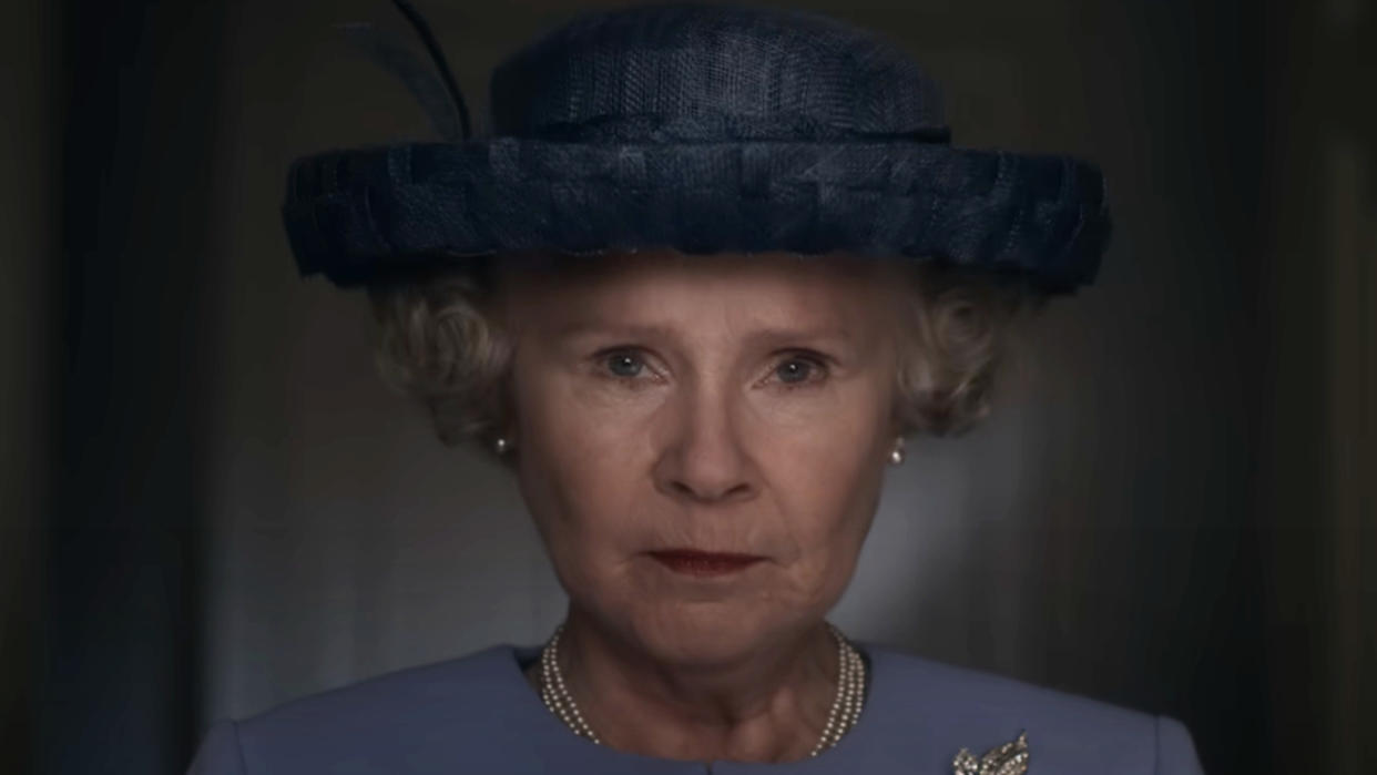  Imelda Staunton on The Crown. 