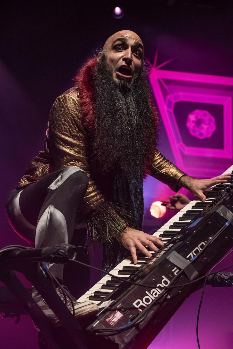 Foxy Shazam returned to the stage for an energetic homecoming show at the Andrew J. Brady Music Center on Saturday, Feb. 12, 2022.