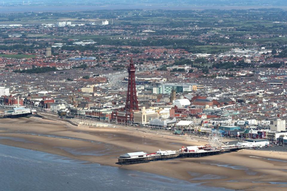 EE has gone live with or improved existing 5G services across a number of locations with expected high summer football, including Blackpool (PA) (PA Archive)