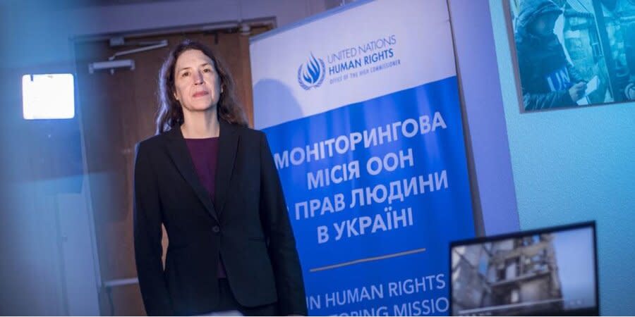 Matilda Bogner spoke about the work of the UN mission