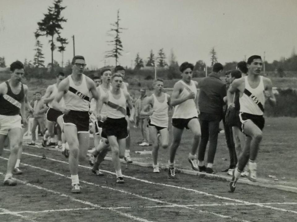 Morrie Black-Eagle, then Morrie Miller, ran track and field for East Bremerton High and played football. An accomplished athlete, he went on to a lifetime of leadership in business and will be inducted to the Kitsap Sports Hall of Fame on Jan. 28.