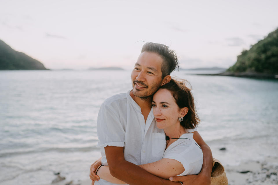 Couple on beach