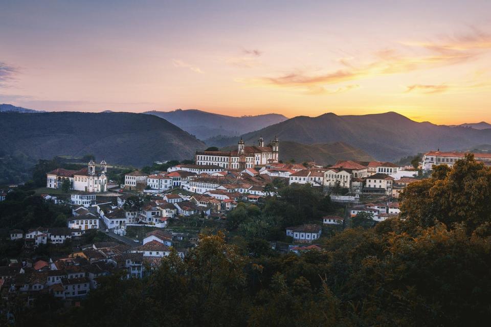 Ouro Preto was once the largest city in South America during the gold rush (Getty Images)