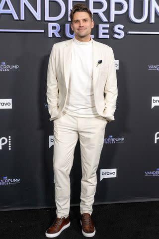 <p>Amanda Edwards/Getty</p> Tom Schwartz attends the premiere party for Season 11 of Bravo's "Vanderpump Rules" at the Hollywood Palladium on January 17, 2024 in Los Angeles, California