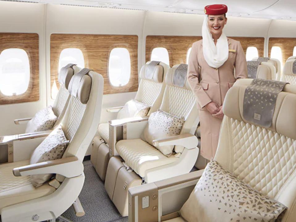 Emirates A380 Premium Economy