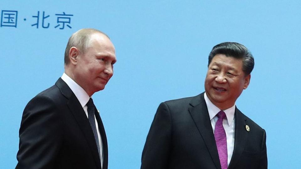 Vladimir Putin y Xi Jinping