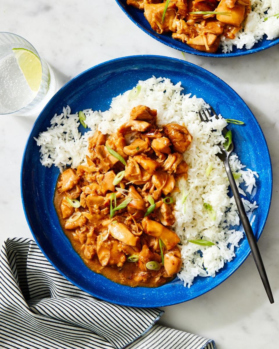 13) Instant Pot Copycat Bourbon Chicken