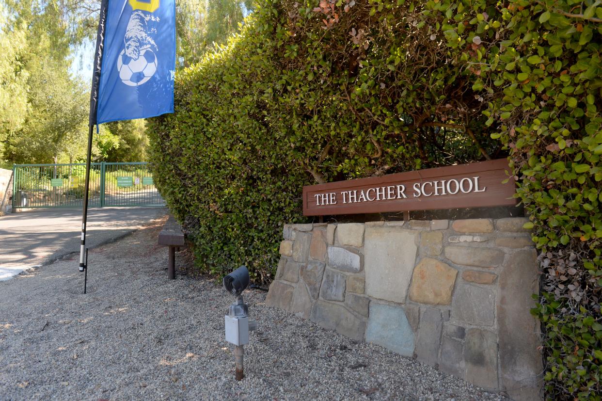 Authorities are investigating the death of an 18-year-old Thacher student Monday night as a possible overdose.