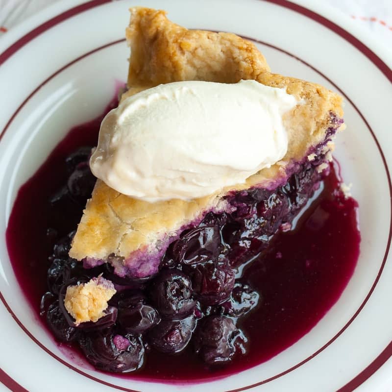 Classic Blueberry Pie