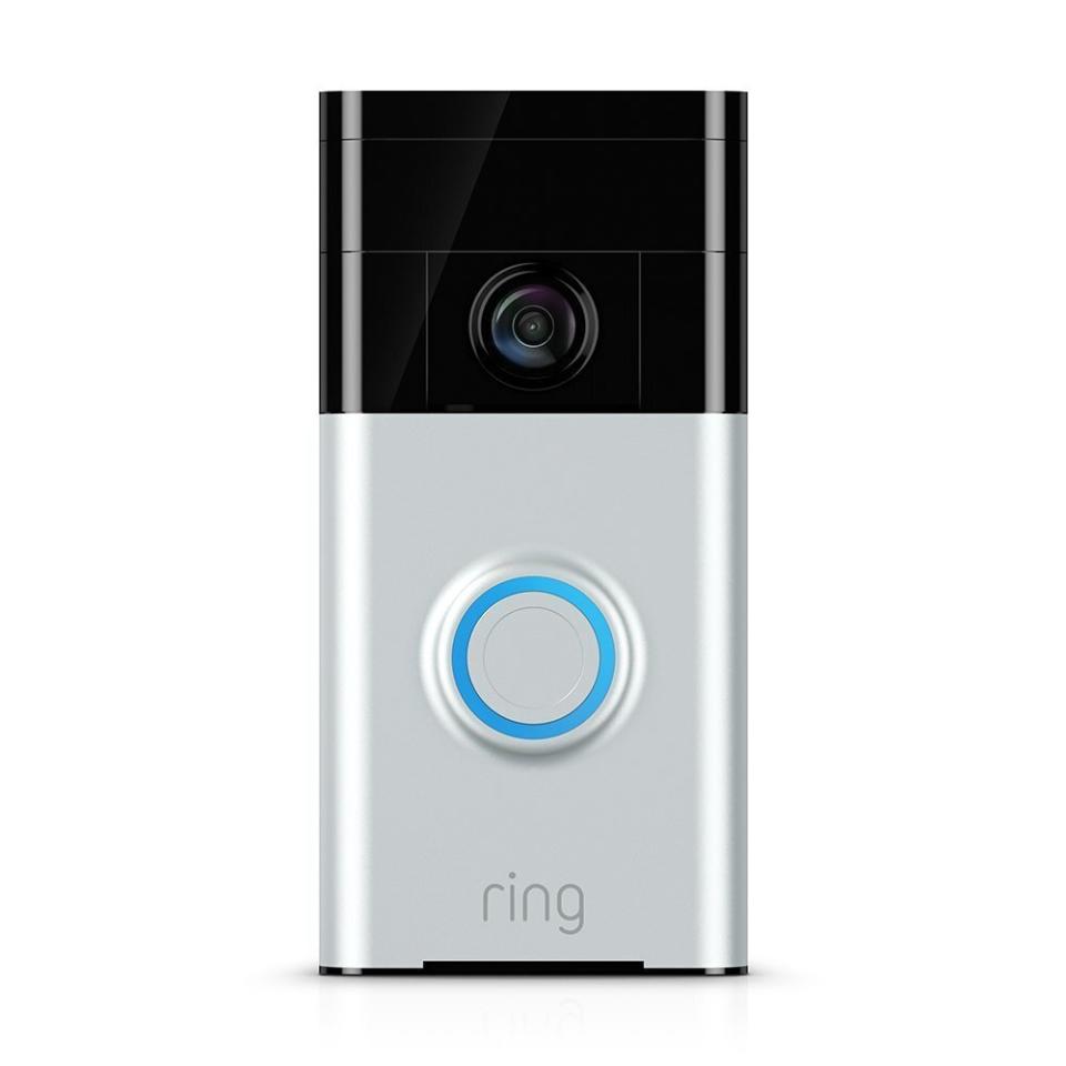 The Ring Video Doorbell with HD video has a 4.1-star rating and over 52,000 reviews. Find it for $100 on <a href="https://amzn.to/39pFp0I" target="_blank" rel="noopener noreferrer">Amazon</a>.