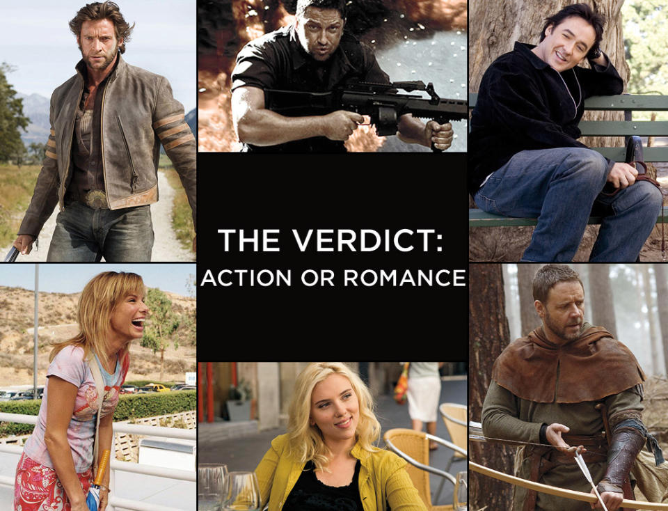 The Verdict Action or Romance Title Card